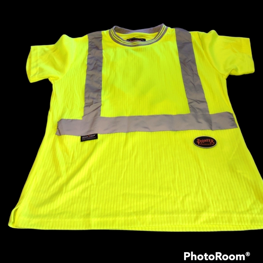 Women's Ribbed Heavy Hi Vis Tee